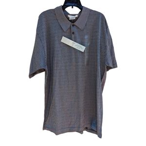 Geoffrey Beene Double Mercerized XL 💯 Cotton Made‎ in India Polo Shirt

A37